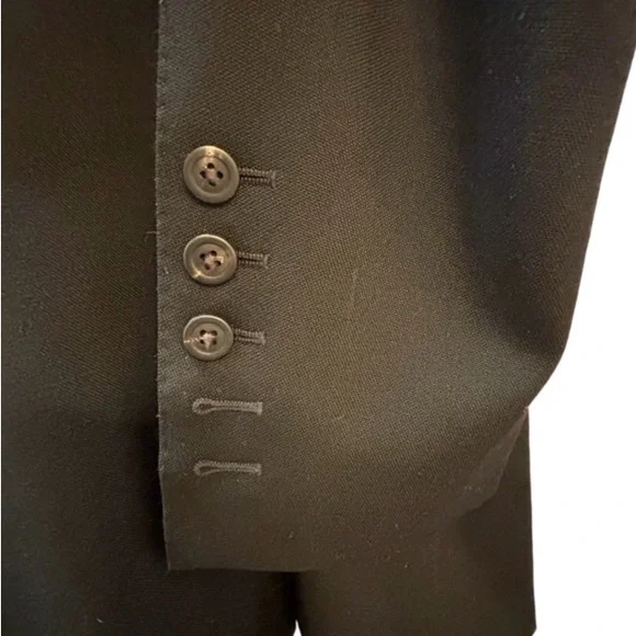 Rick Owens Black and Cream Garment